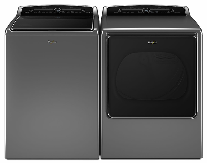 Whirlpool® Smart Top Load Washer and Dryer