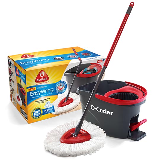 O-Cedar® EasyWring Spin Mop and Bucket System