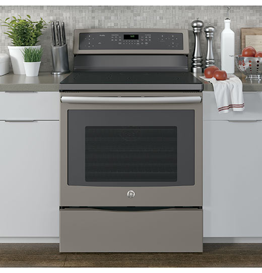 GE Profile Series 30 Free-Standing Convection Range with Induction