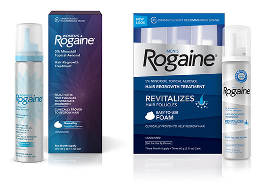 Womens and Mens ROGAINE