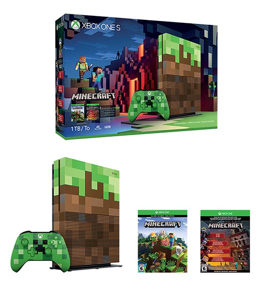 Xbox One S Minecraft Target-Exclusive Bundle