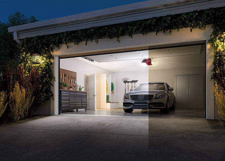 LiftMaster WLED DC Battery Backup LED Wi-Fi® Residential Garage Door Opener