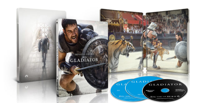 Gladiator and Braveheart 4K Blu-ray Steelbooks and Urban Cowboy Blu-ray