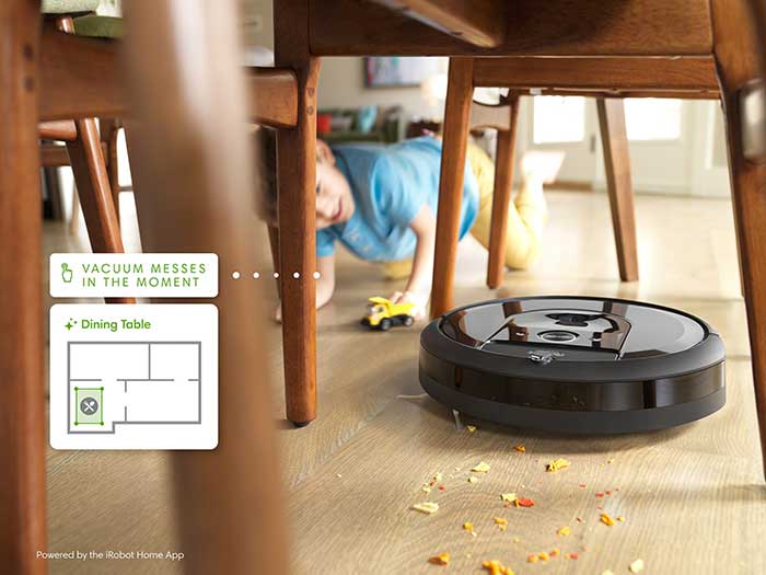 iRobot Roomba i7+ robot vacuum with Clean Base Automatic Dirt Disposal