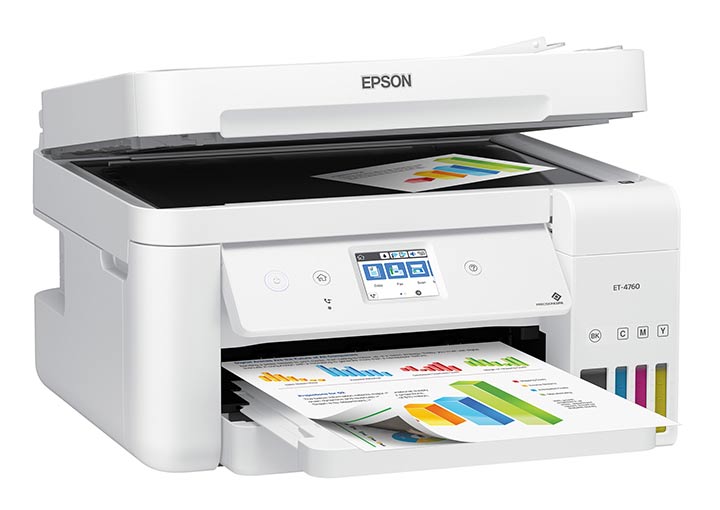 Epson EcoTank ET-4760 All-in-One Cartridge-Free Supertank Printer