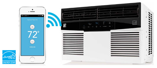 Kenmore Elite® Smart Room Air Conditioner 8K BTU