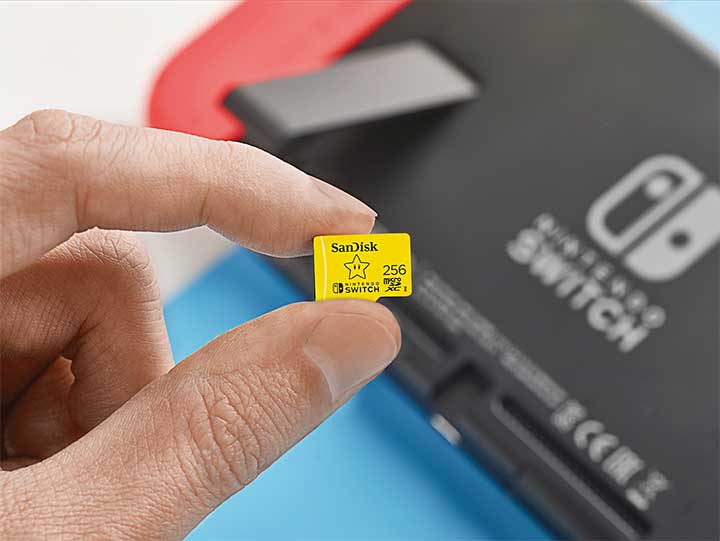 Officially Licensed microSD Cards for Nintendo Switch
