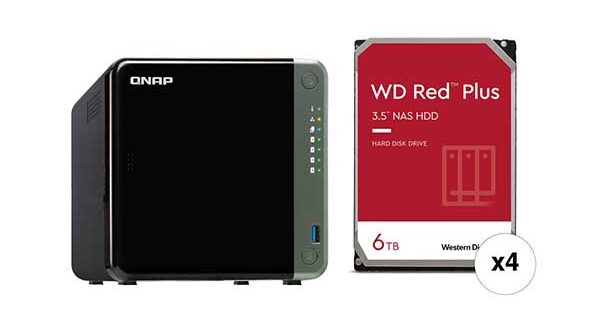 The Western Digital 6TB WD Red Plus NAS HDD