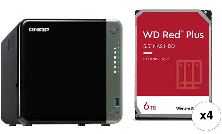 The Western Digital 6TB WD Red Plus NAS HDD