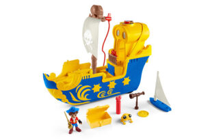 Lights & Sounds El Bravo Pirate Ship Playset