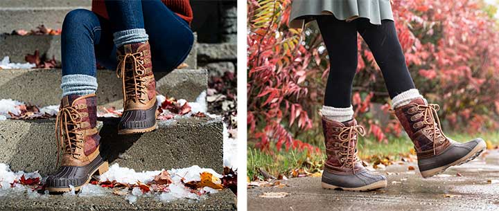 The Sienna 3 Winter Boot and The Sierra Winter Boot