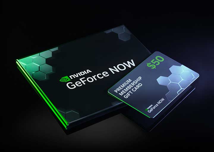 GeForce NOW gift cards