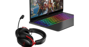 HP OMEN Transcend 14 Gaming Laptop with the HyperX Cloud III Wireless Gaming Headset