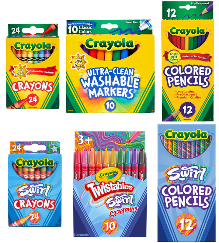 Crayola Essential School Supplies