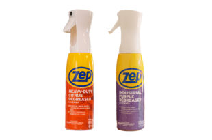 Zep Heavy-Duty Citrus Degreaser & Cleaner Mist and Zep Industrial Purple Degreaser & Cleaner Mist