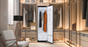 LG Styler® Steam Closet with TrueSteam® Technology and Exclusive Moving Hangers