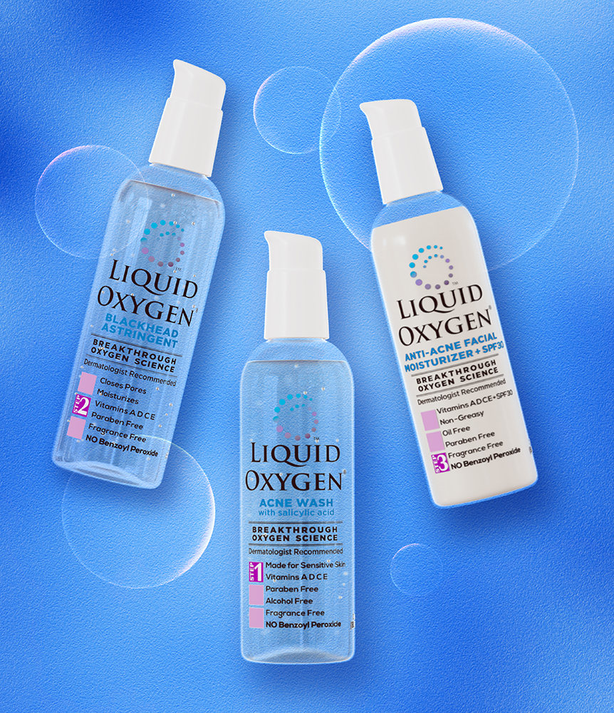 Liquid Oxygen 3-Step Acne System