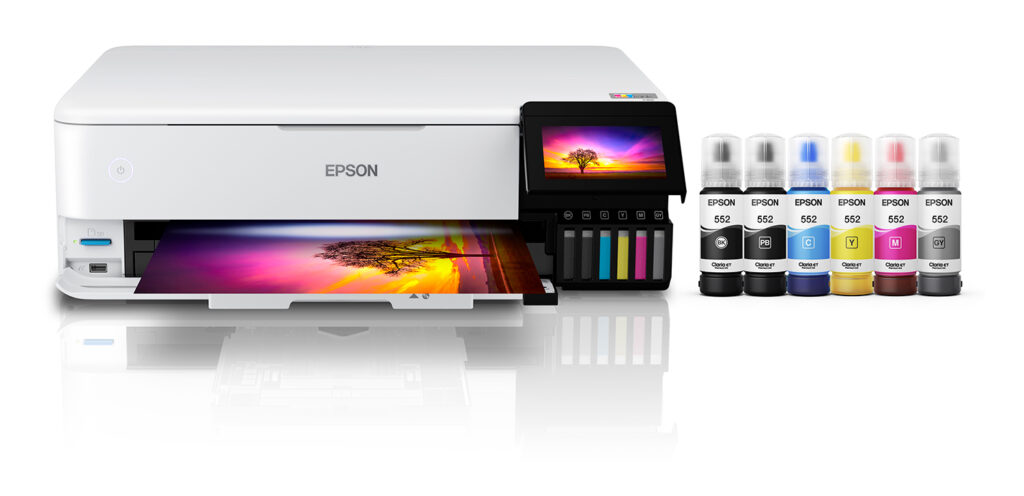 EcoTank Photo ET-8550 All-in-One Wide-format Supertank Printer