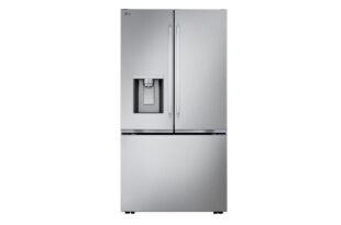 LG Counter-Depth MAX™ with Zero Clearance™ 3-Door French Door Refrigerator with Thin Door Design