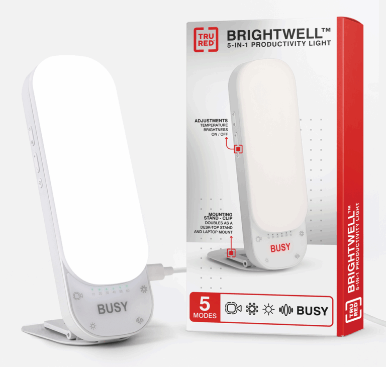 TRU RED™ BRIGHTWELL™ 5-in-1 Productivity Light by Staples