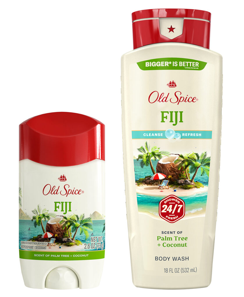 Old Spice Fiji Antiperspirant Deodorant and Fiji Body Wash