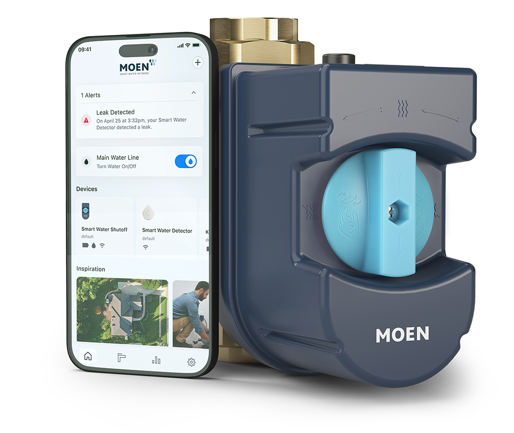The Moen Flo Smart Water Monitor and Shutoff