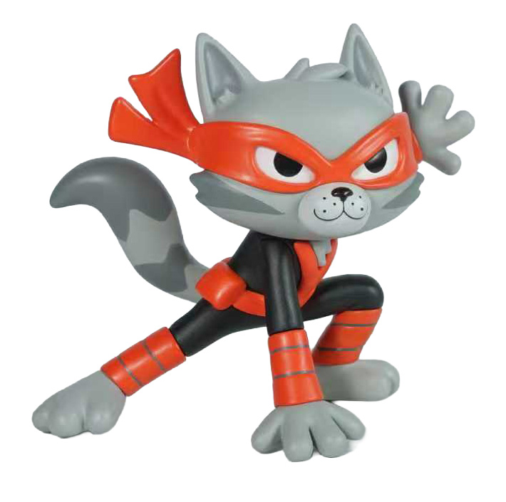 Epic Cat Ninja Figurines