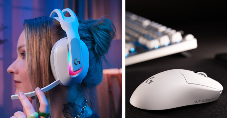 Logitech G Astro A20 X Gaming Headset and Pro X Superlight 2C Gaming Mouse