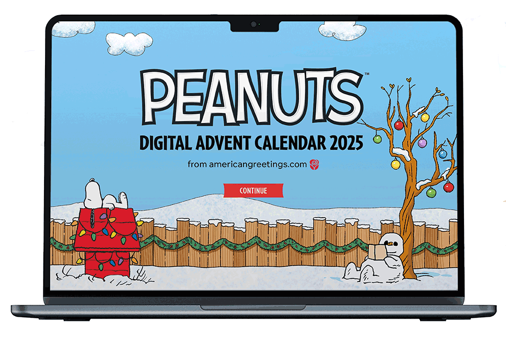 Peanuts Digital Advent Calendar 2025
