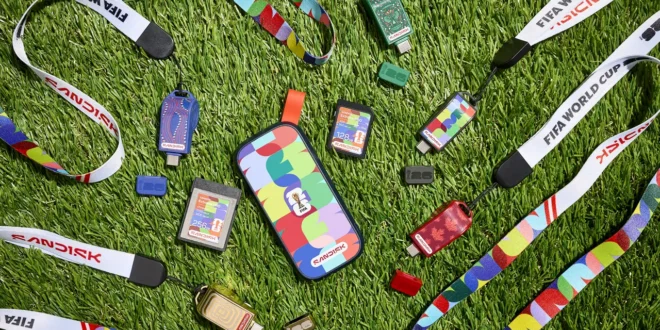 SANDISK® Official Licensed Product Collection of the FIFA World Cup 2026™