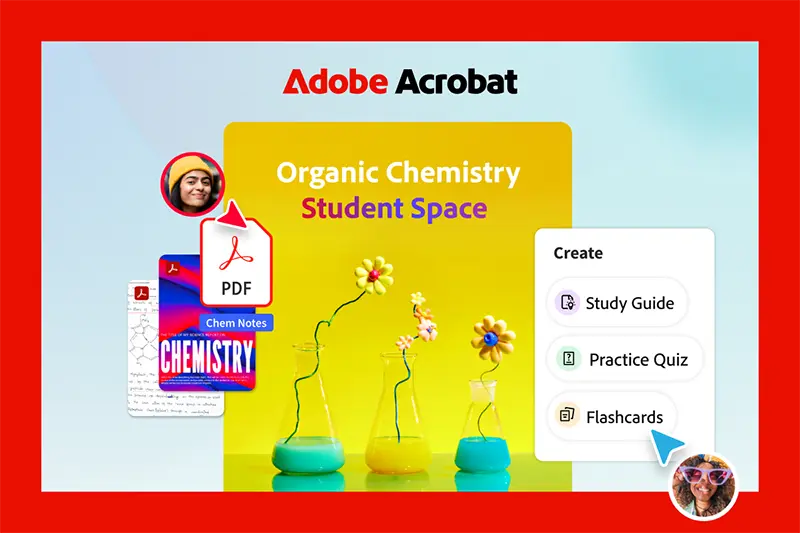 Student Spaces in Adobe Acrobat